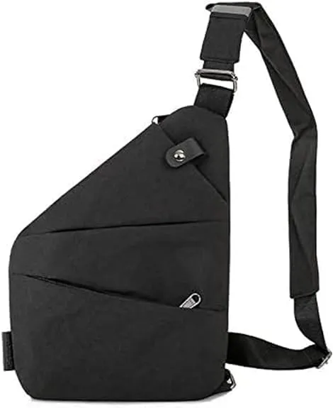Anti-Theft Travel Bag |Slim Sling Bag - Anti-theft Crossbody Bags for Women Men