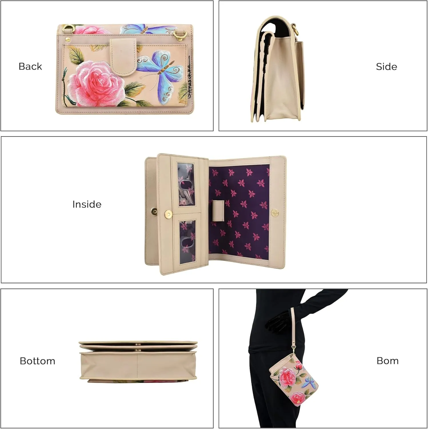 Anuschka 4 in 1 Organizer Crossbody-711