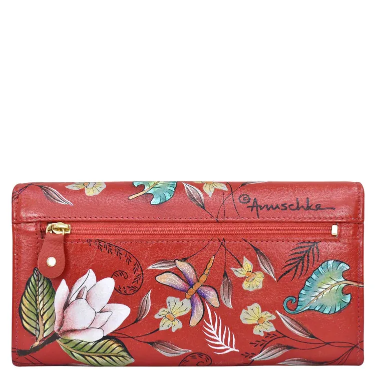 Anuschka Accordion Flap Wallet
