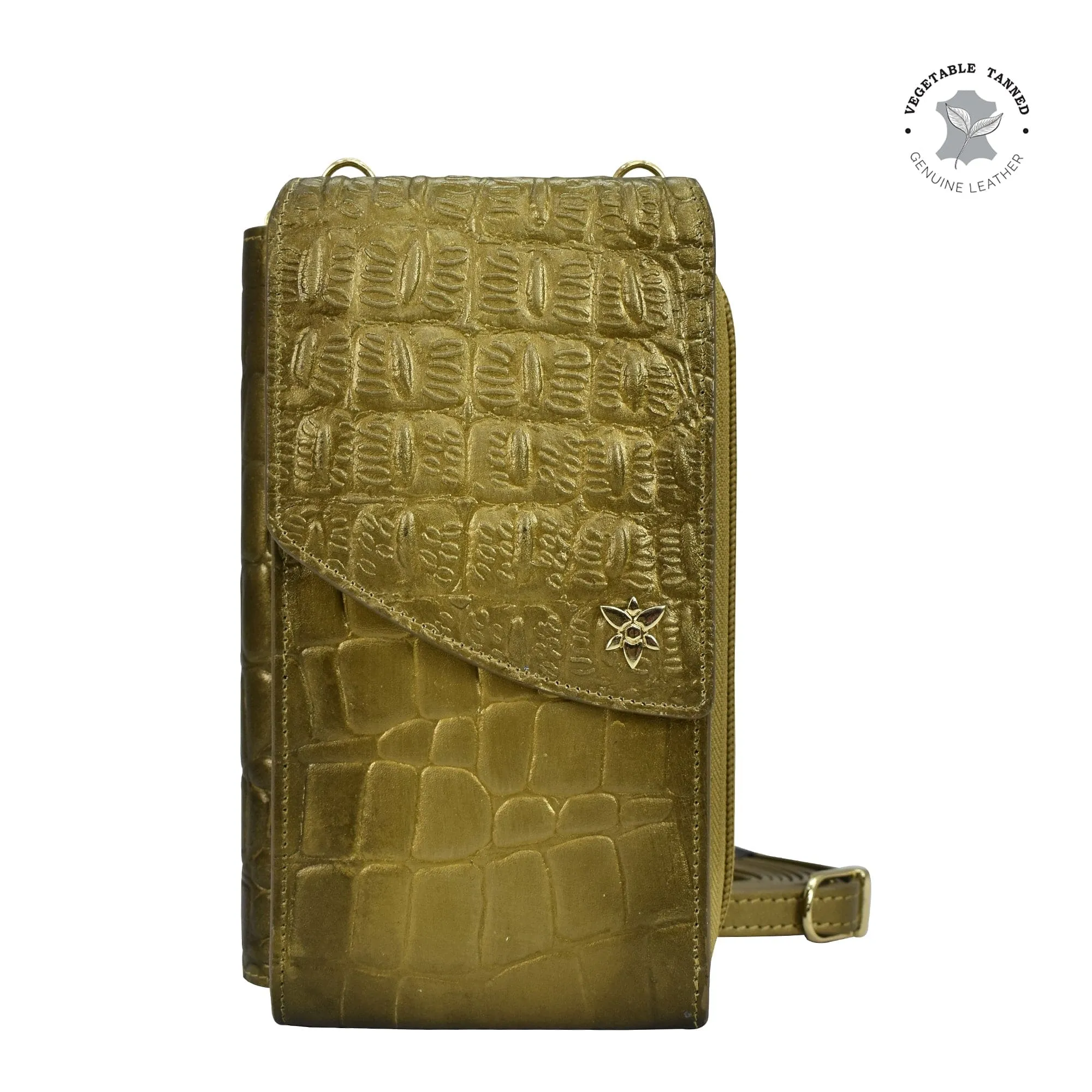 Anuschka Crossbody Phone Case
