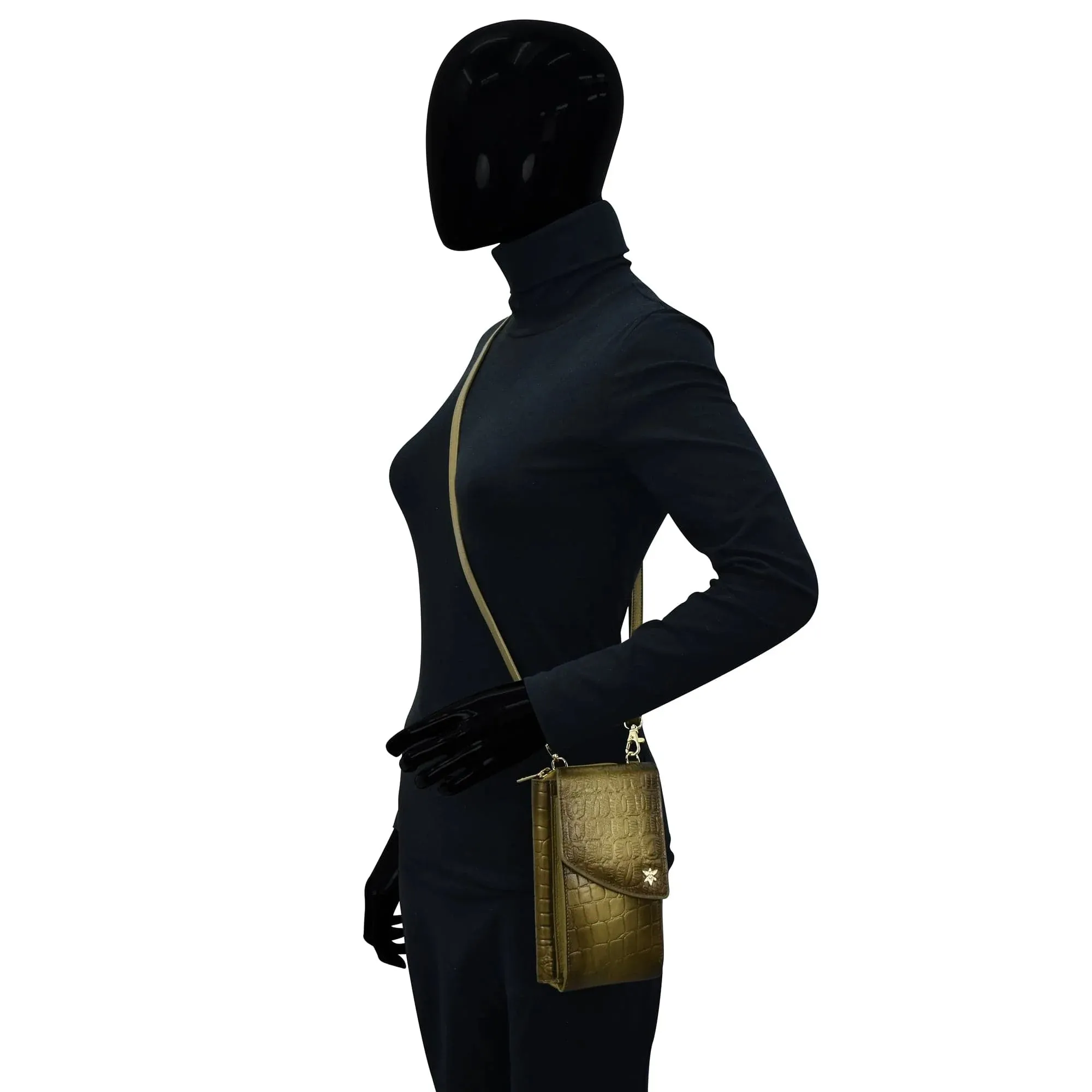Anuschka Crossbody Phone Case