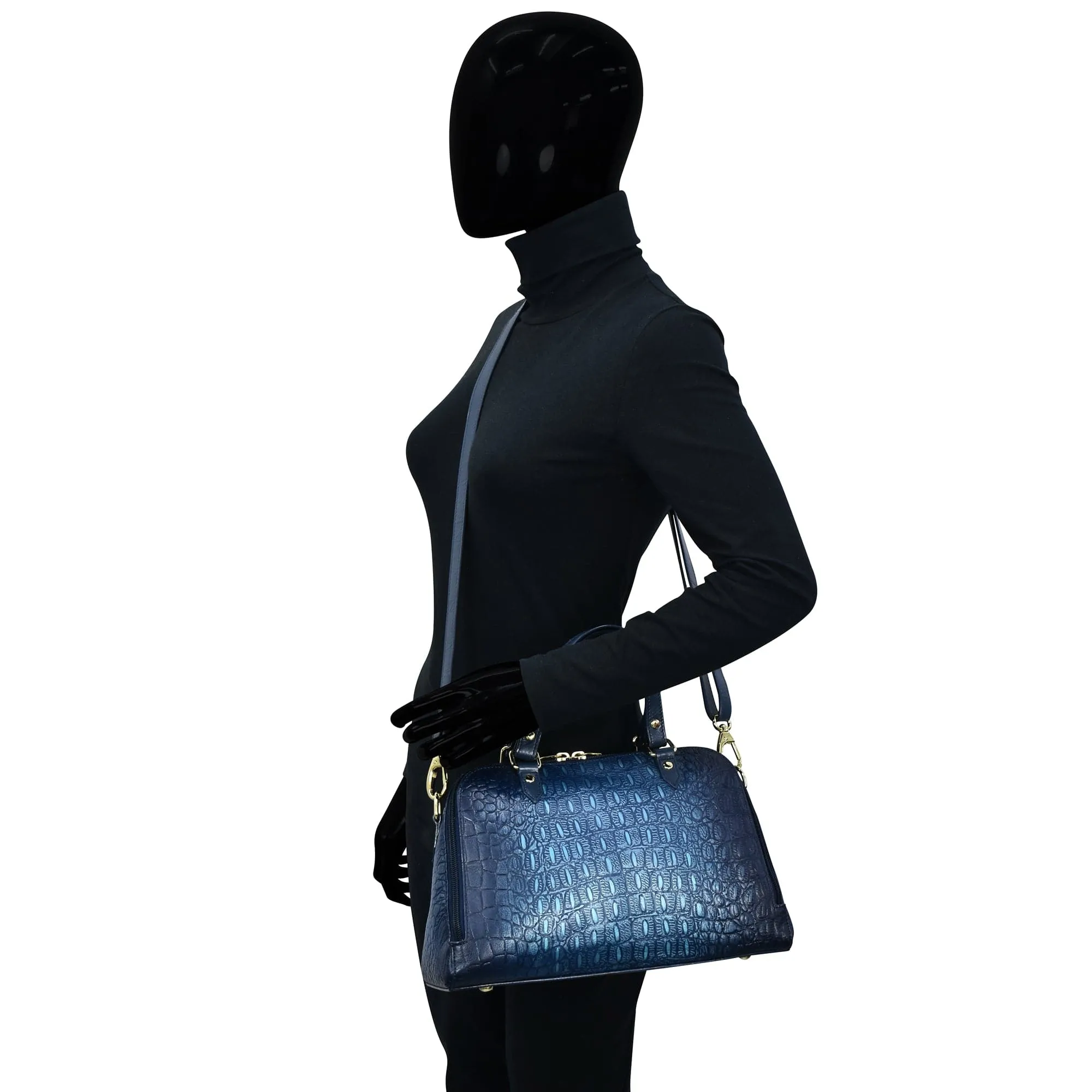 Anuschka Wide Organizer Satchel
