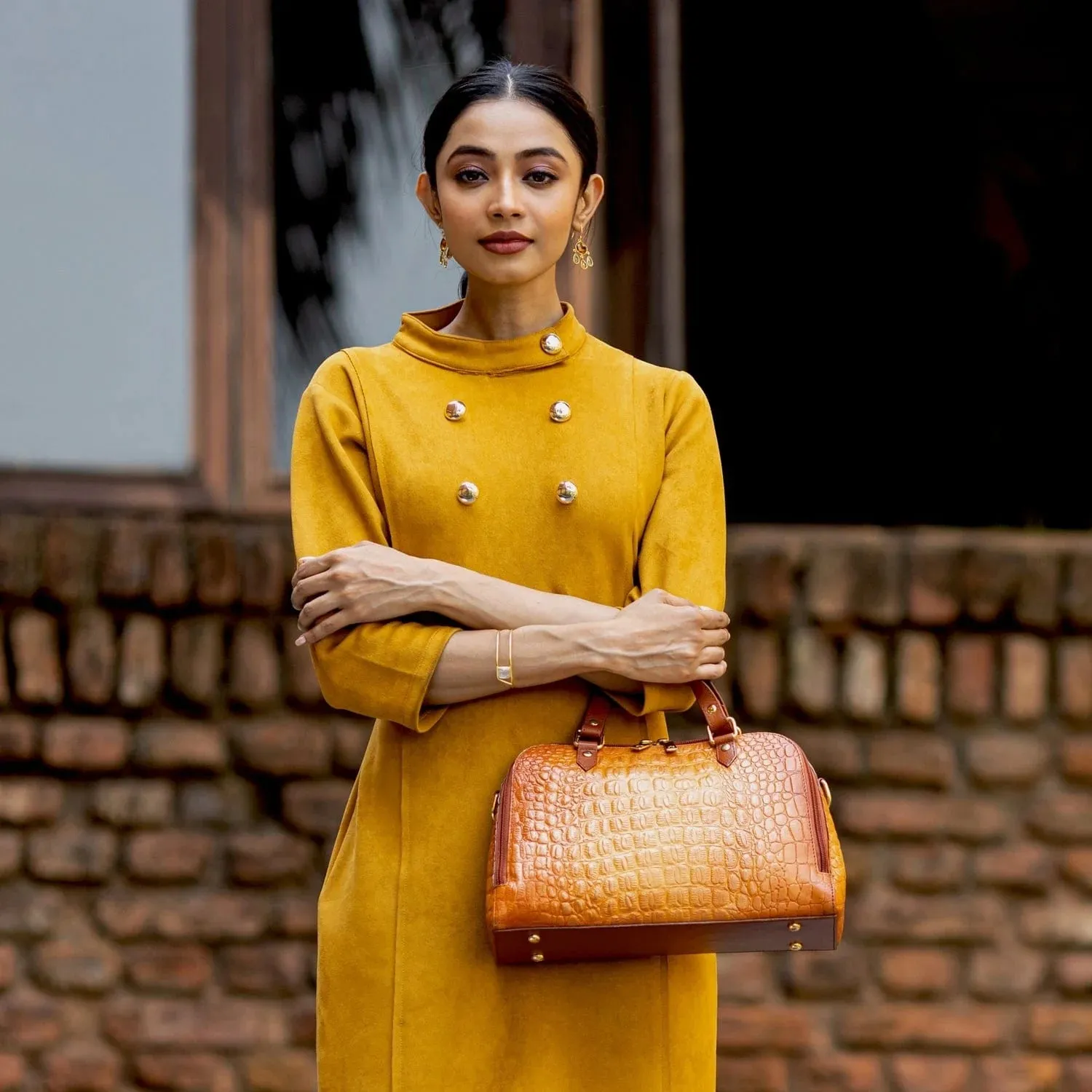Anuschka Wide Organizer Satchel
