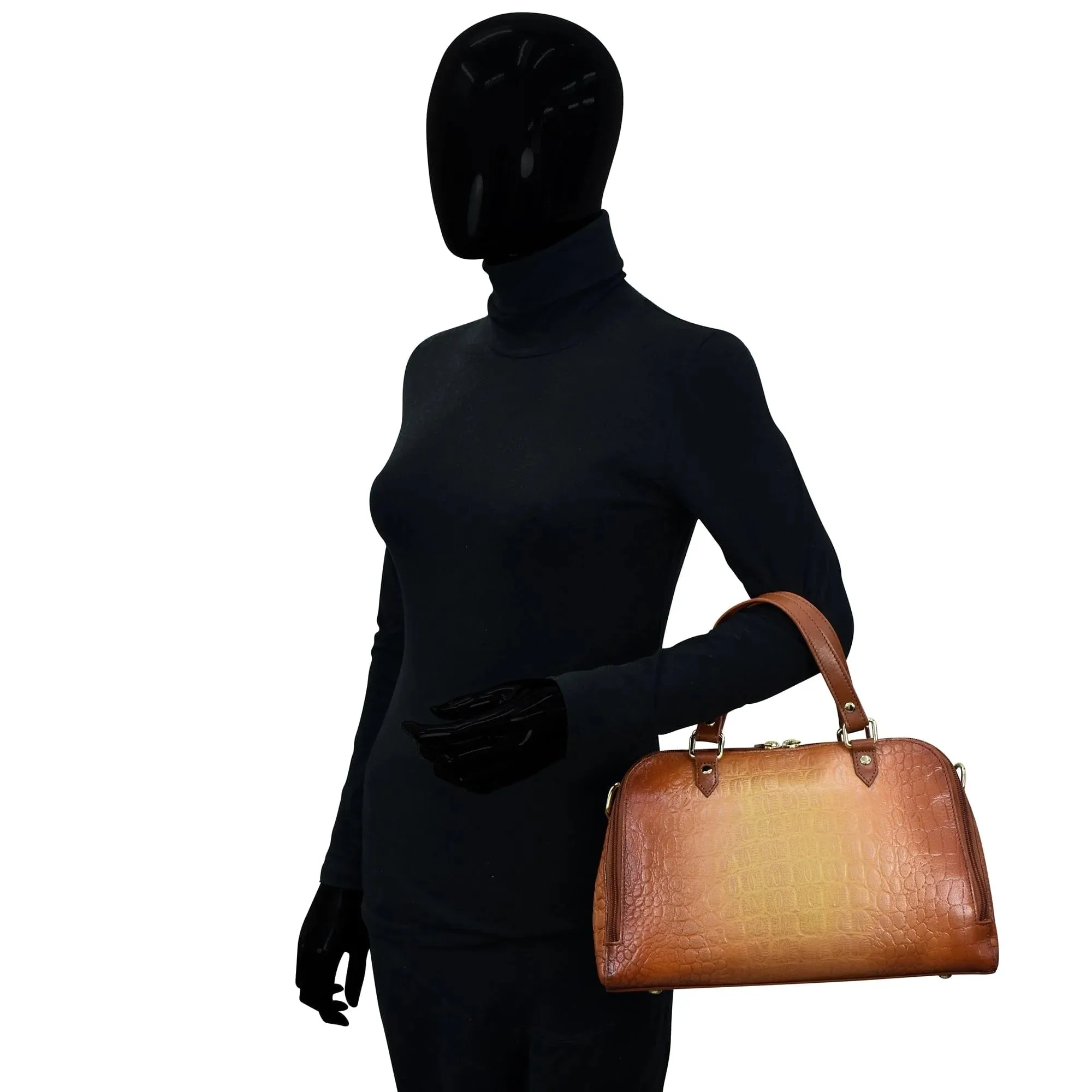 Anuschka Wide Organizer Satchel