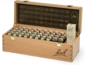 Bach Flower Remedies Set of Original Bach Flower Remedies 38 x 20ml in Wooden Box