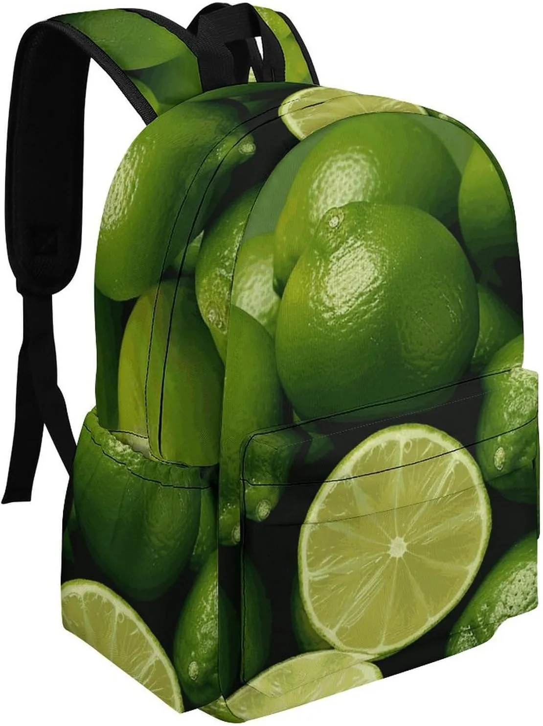 Backpack for Men Women Daypack Waterproof Fresh Green Lime Computer Bag Business Work Bag for Travel