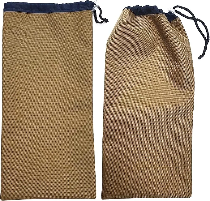 Bag Camping Tent Stakes Heavy Duty Mustard Nylon Sack Waterproof Pocket Ditty Camp Accesorries Storage Peg Bag