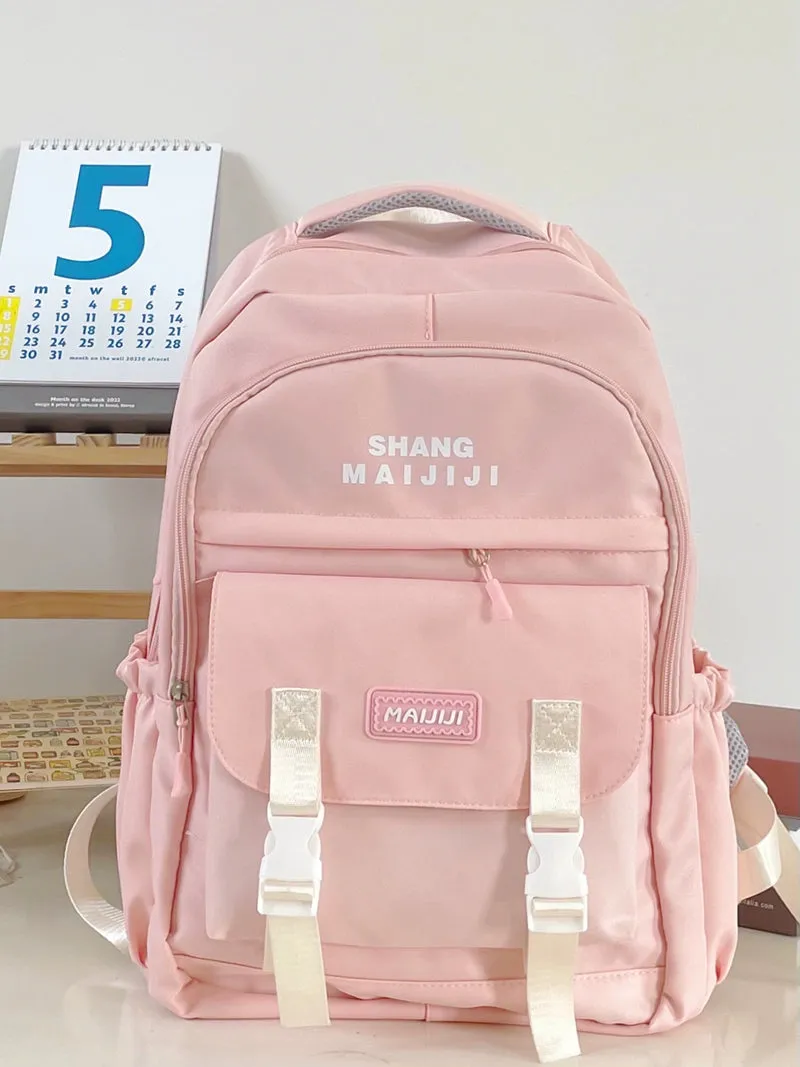 Bag Female College Student Shoulder Bag Casual Canvas Tuition Bag