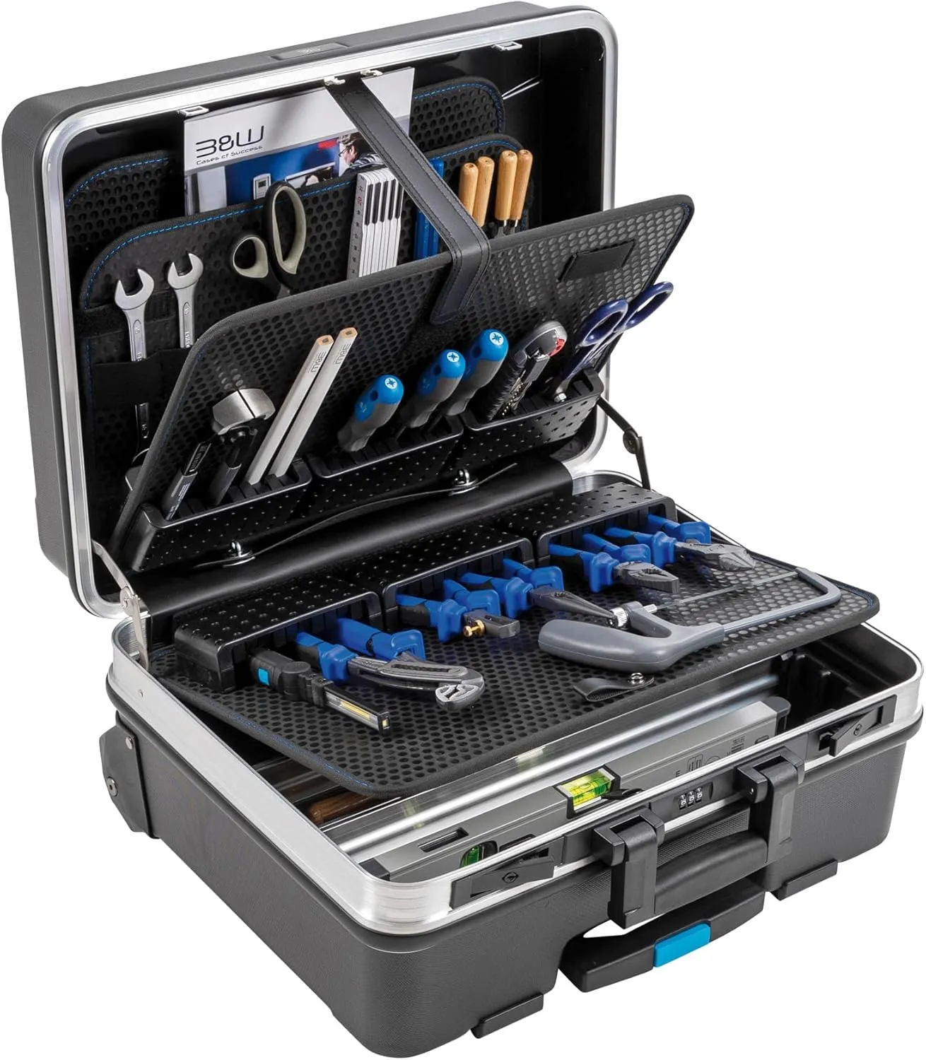 B&W GO mobile tool case with MODULE tool storage system (ABS case, volume 36 l, 48 x 37.5 x 20 cm inner) 120.04/M, tools not included