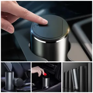 Baseus™ Luxurious Aluminum Alloy Car Trash