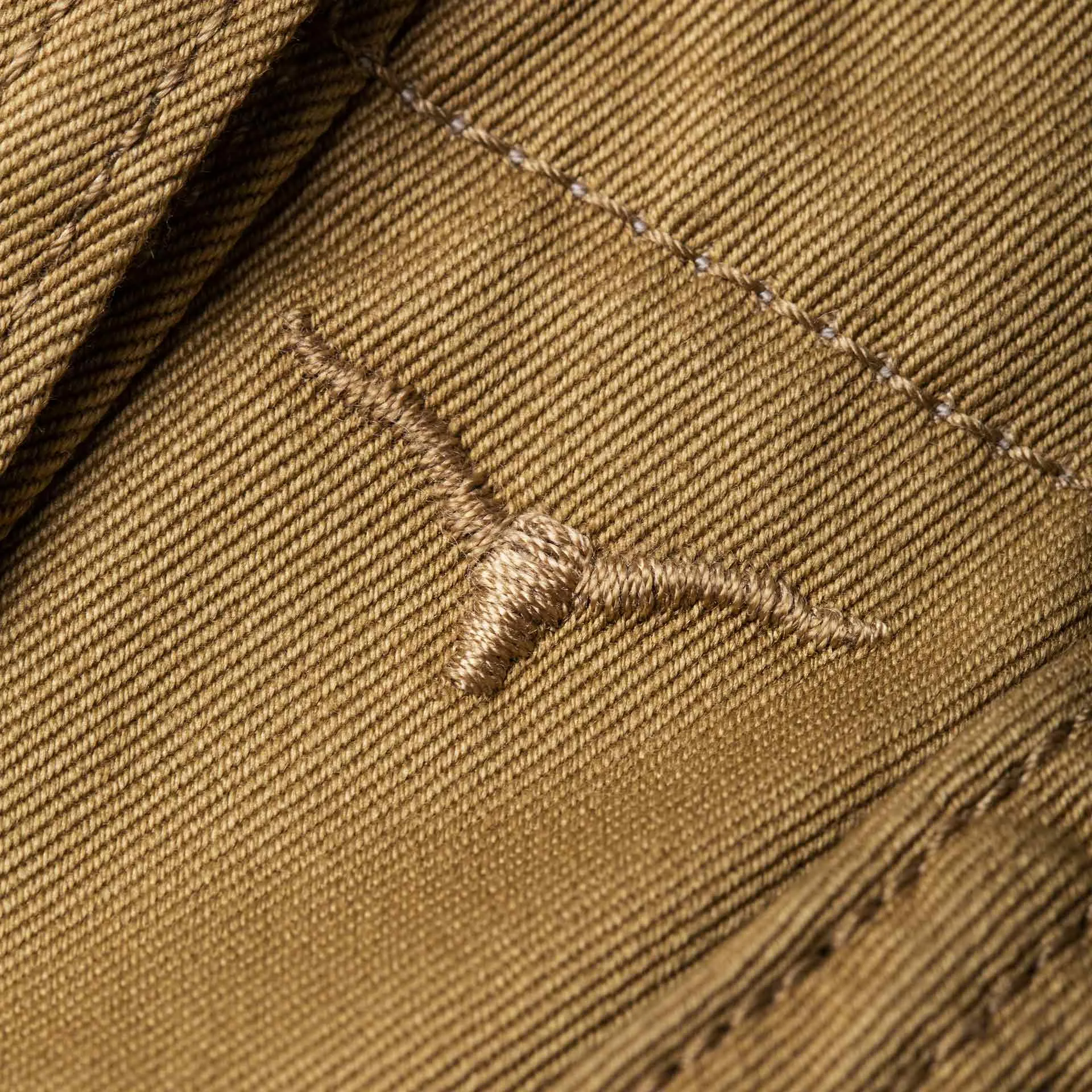 【Benzak Denim Developers】BC-04 RELAXED CHINO 8.5 oz. aged bronze brown sateen twill / 寬鬆錐形 古銅卡其色 薄款軍用沙丁布