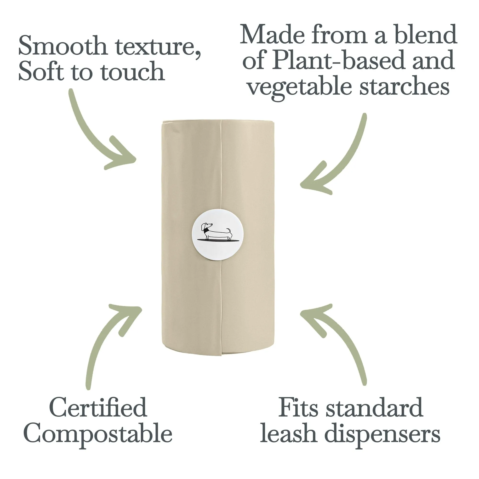 Biodegradable & Compostable Waste Bags | Multiple Sizes