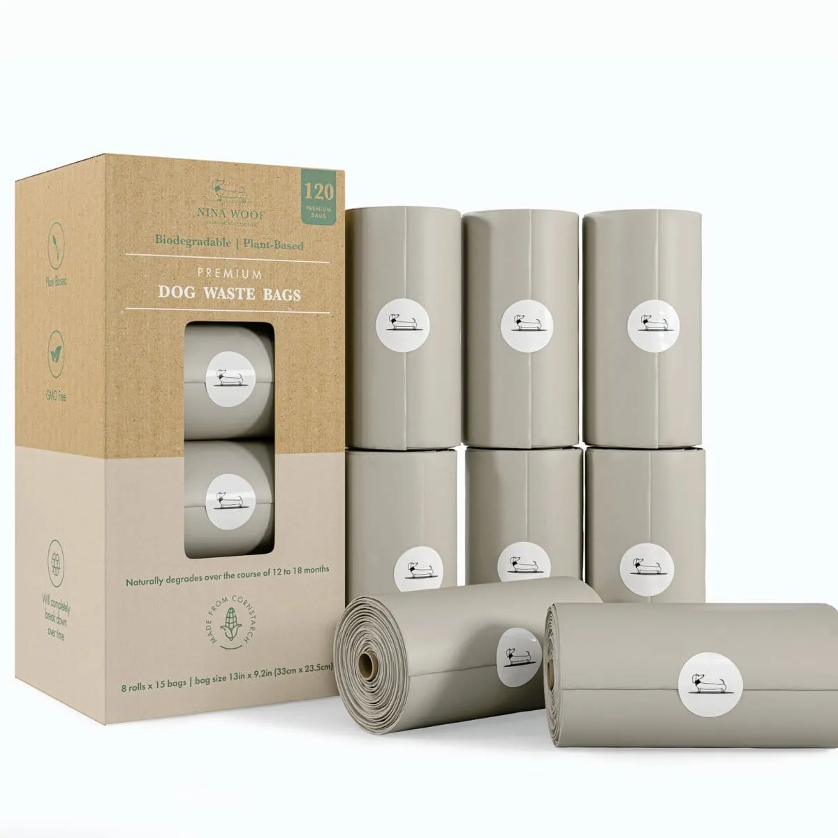 Biodegradable & Compostable Waste Bags | Multiple Sizes
