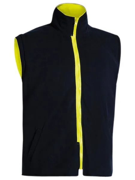 Bisley Mens BM-Taped 5-in-1 Rain Jacket 300D Orange/Navy L