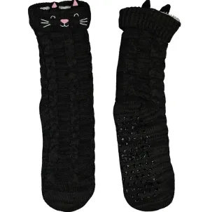 Black Cat Totes Toasties  -  Ladies Single Pack Socks Cat