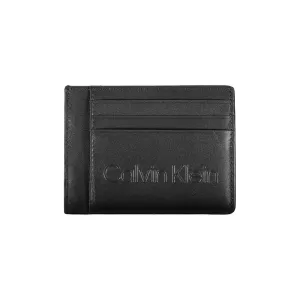 Black Polyethylene Men Wallet