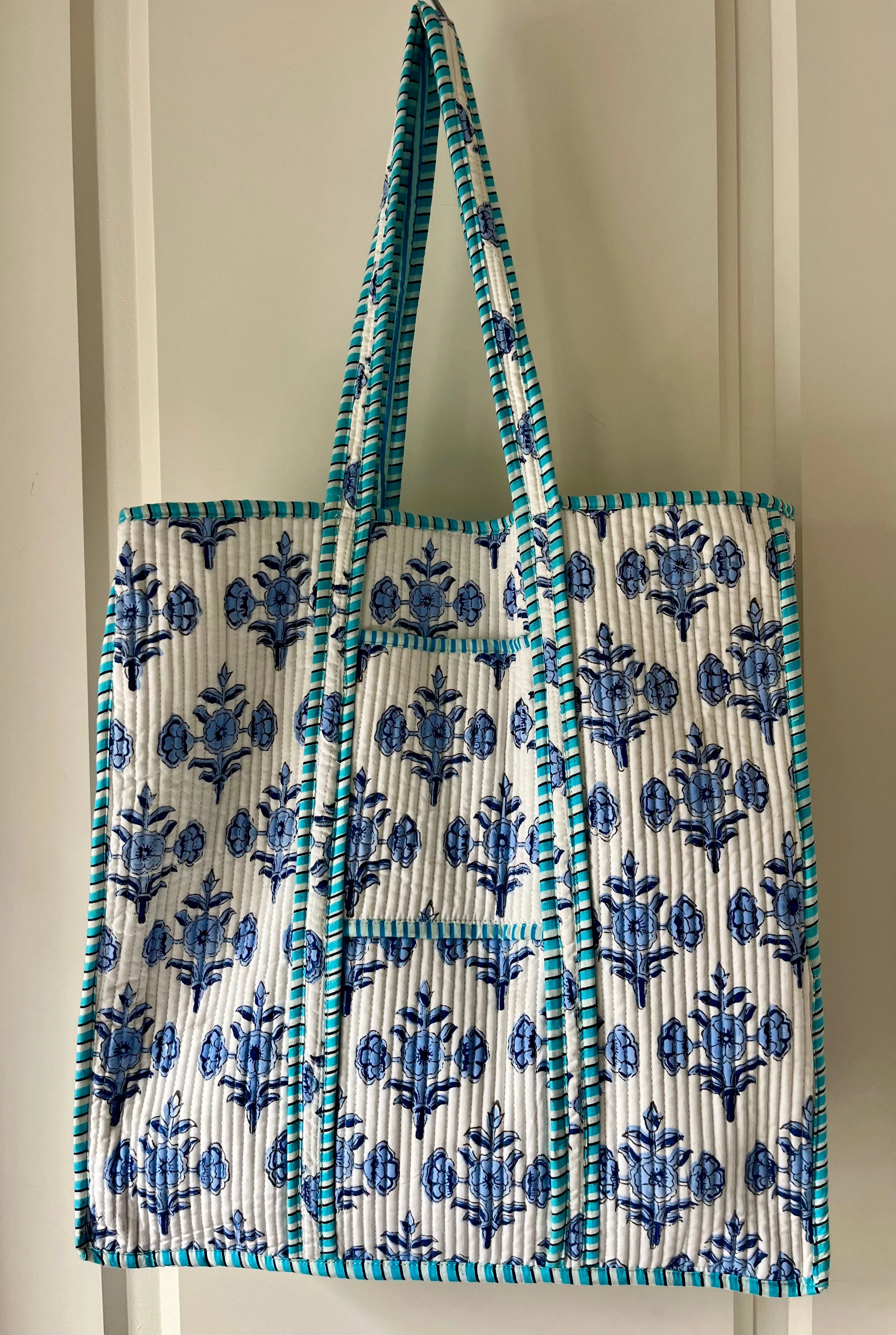 Block Print Tote Bag Large