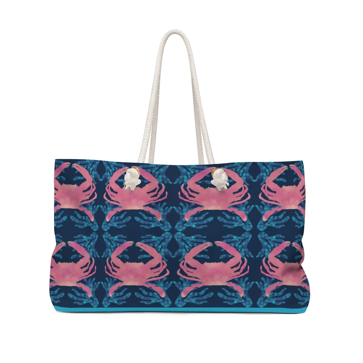 Blue Crab Weekender Bag