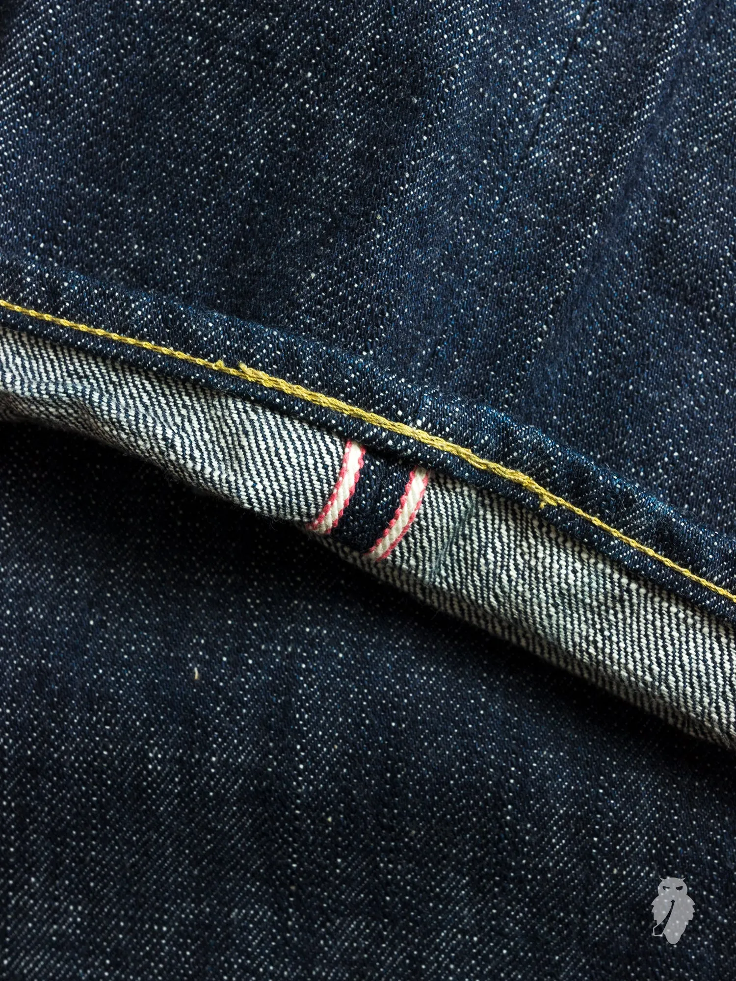 BOM012 "Momotaro x Blue Owl" 15.7oz Selvedge Denim - Tight Tapered Fit