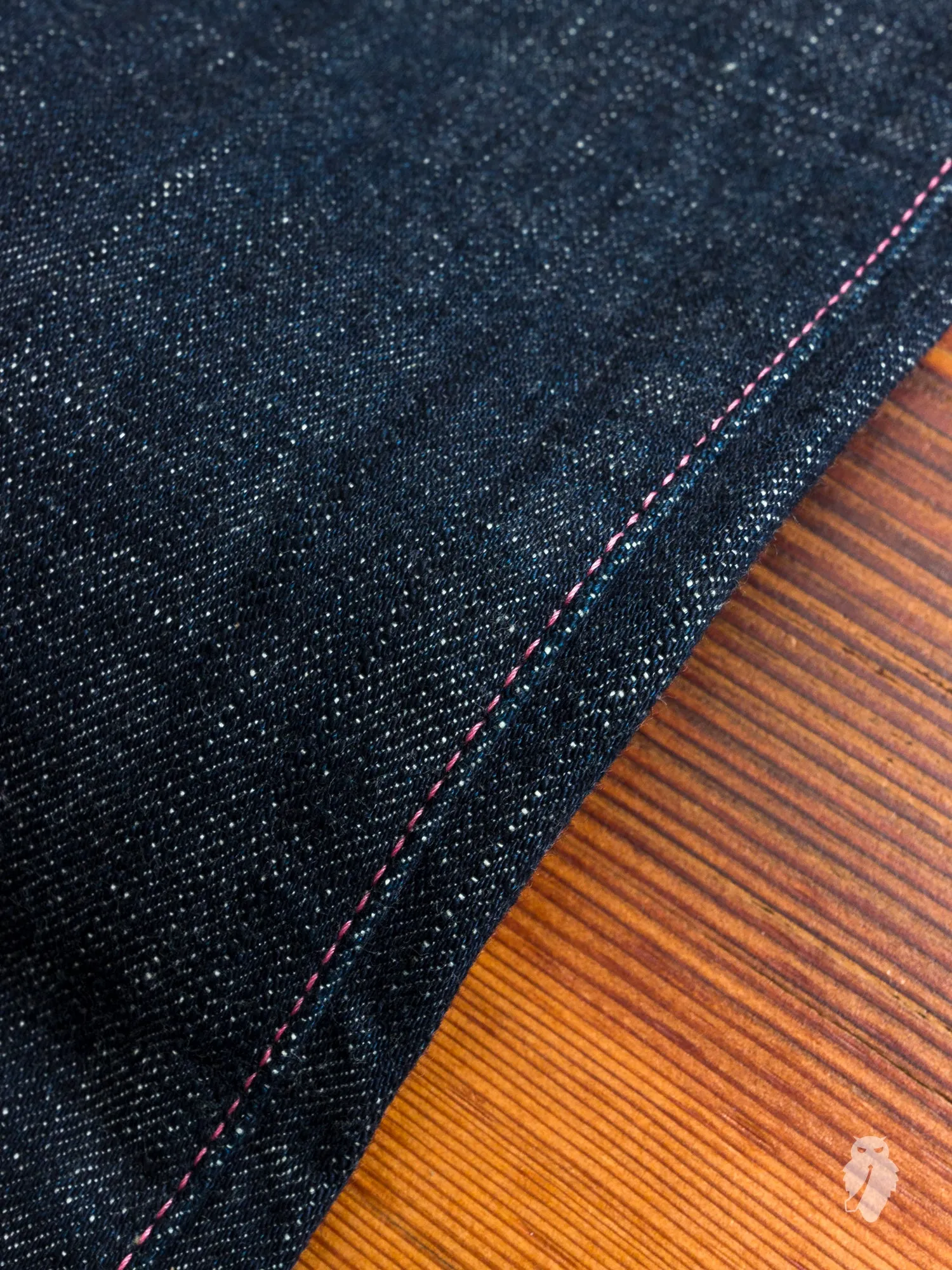 BOM012 "Momotaro x Blue Owl" 15.7oz Selvedge Denim - Tight Tapered Fit