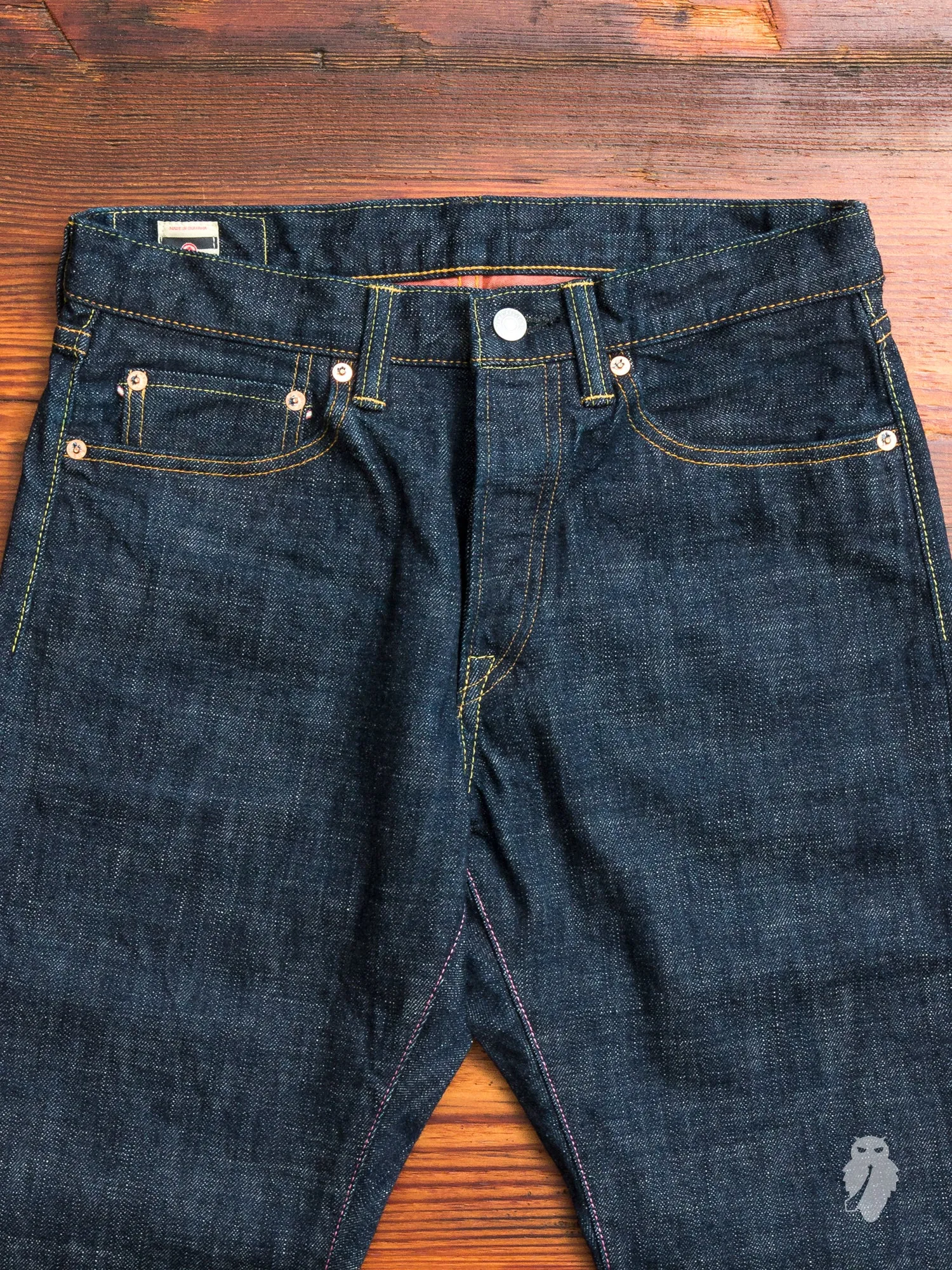 BOM012 "Momotaro x Blue Owl" 15.7oz Selvedge Denim - Tight Tapered Fit