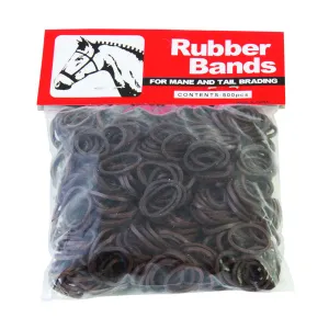 Brown Braiding Bands (500PCS/Bag)