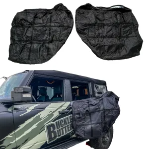 Buckle Up Off-Road REAR Door Storage Bags for 2021  Ford Bronco 4-Door - 2 Bags
