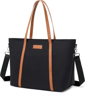 BUG Lightweight Women Laptop Tote Bag for Work, Casual Handbag for Travel Beach College Teacher