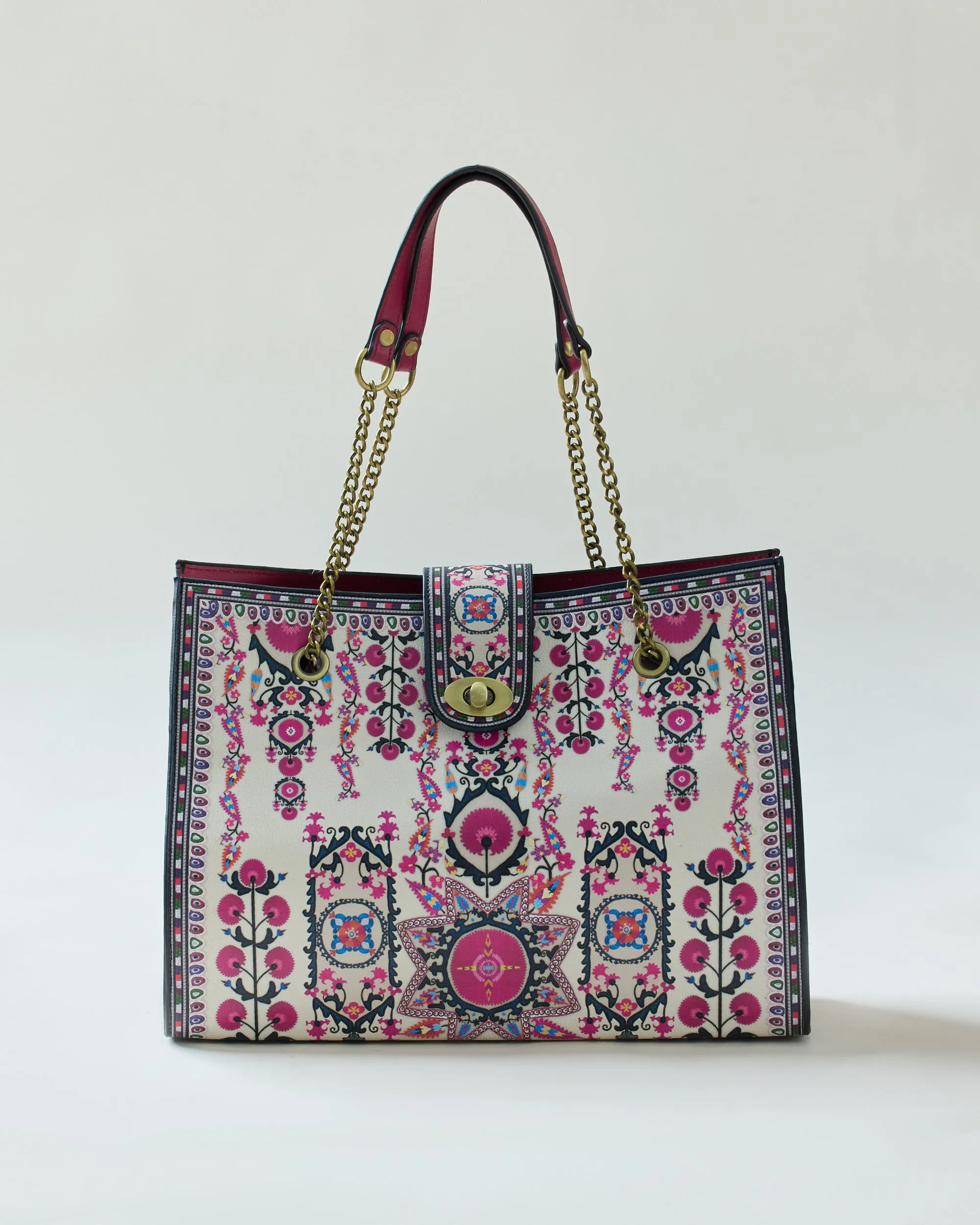 Bukhara - Tote : Raspberry