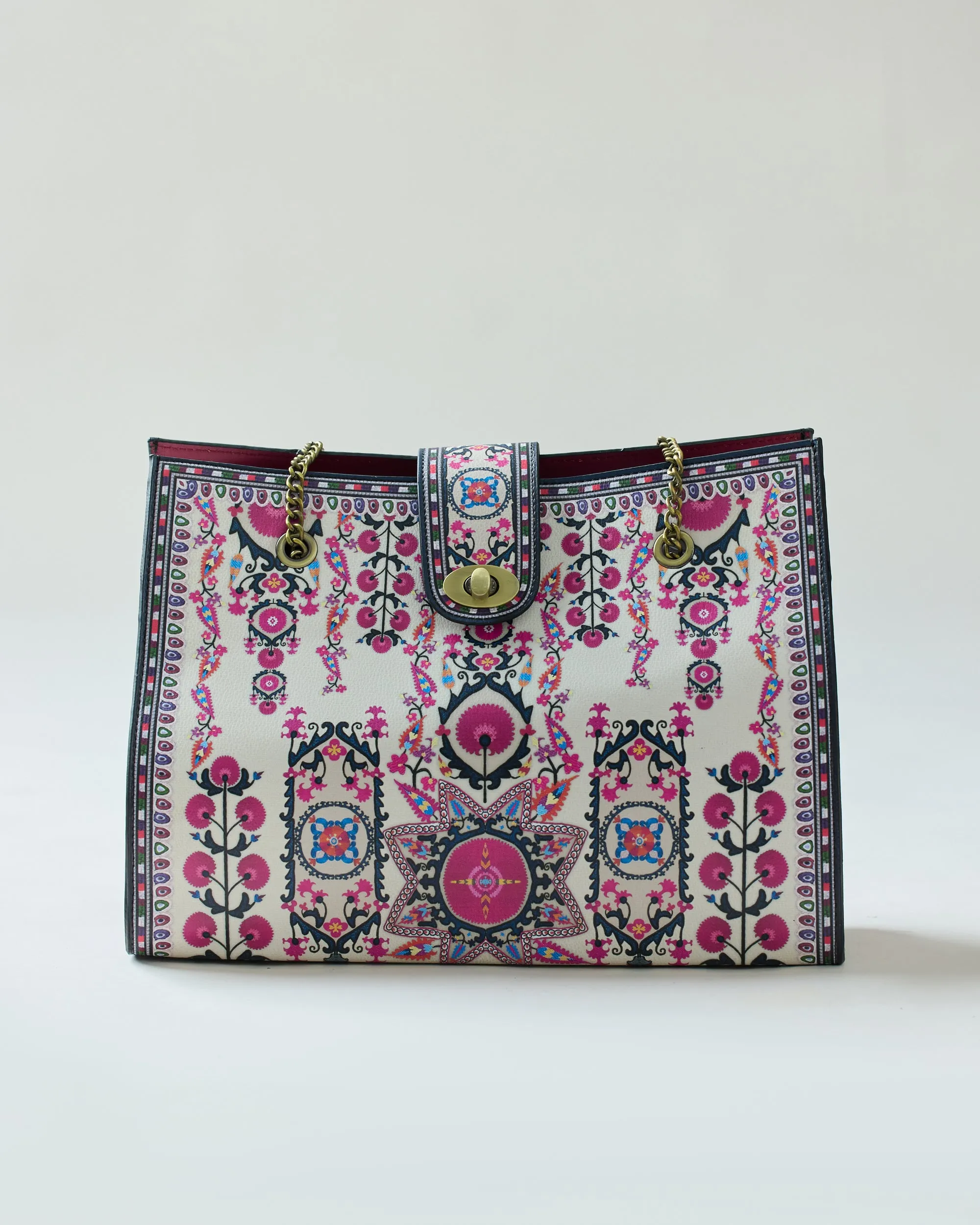 Bukhara - Tote : Raspberry