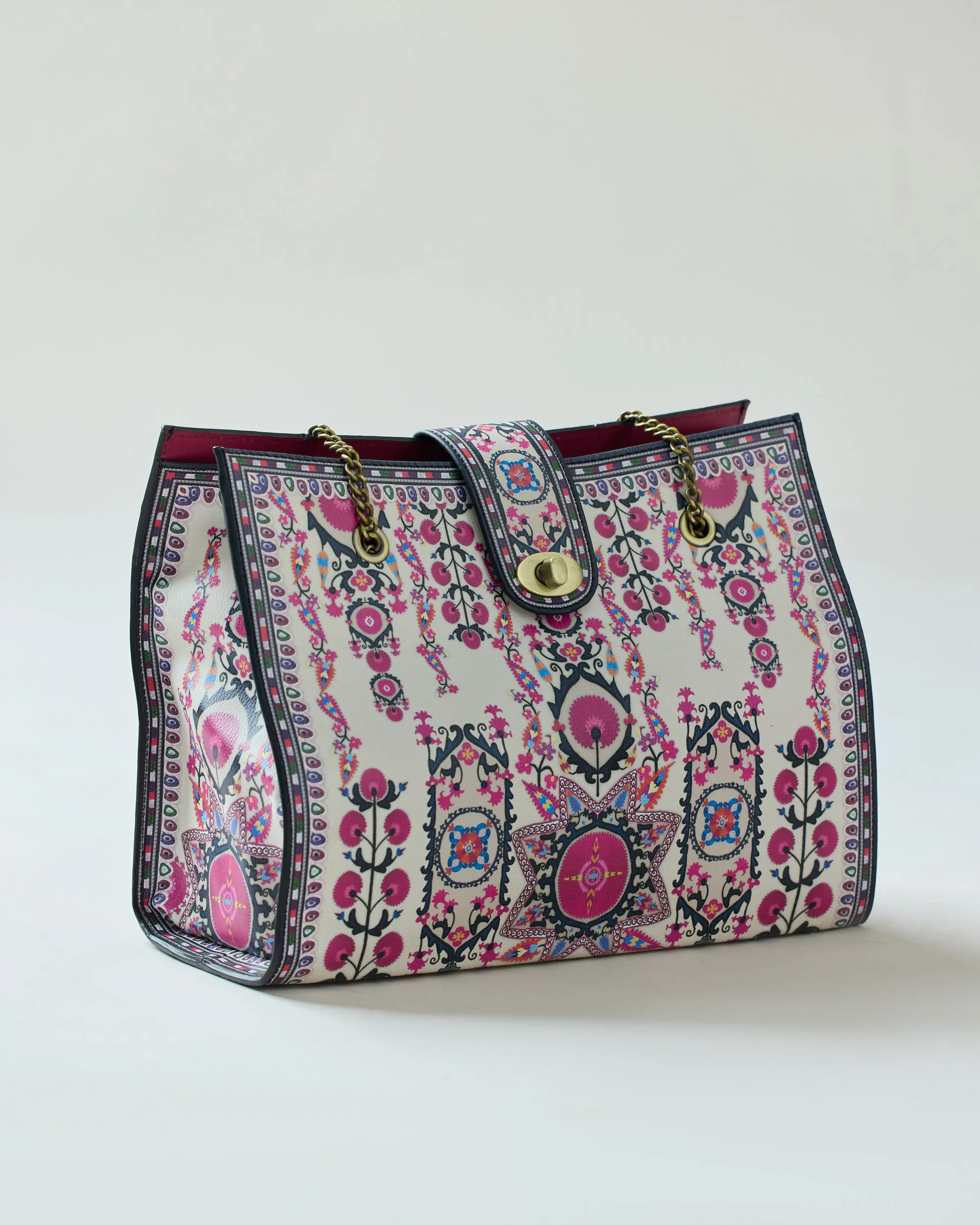 Bukhara - Tote : Raspberry