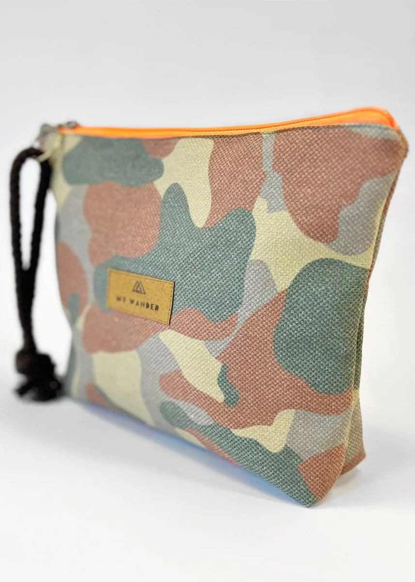 Camo <tc>Toiletry Bag</tc>/Repellent Women's Shoulder Bag