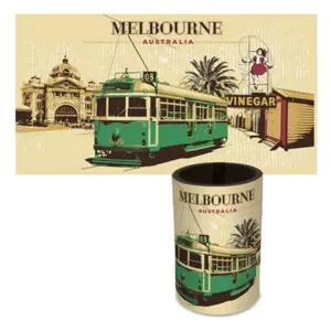 Can Cooler Melb Vintage Tram Beach Boxes