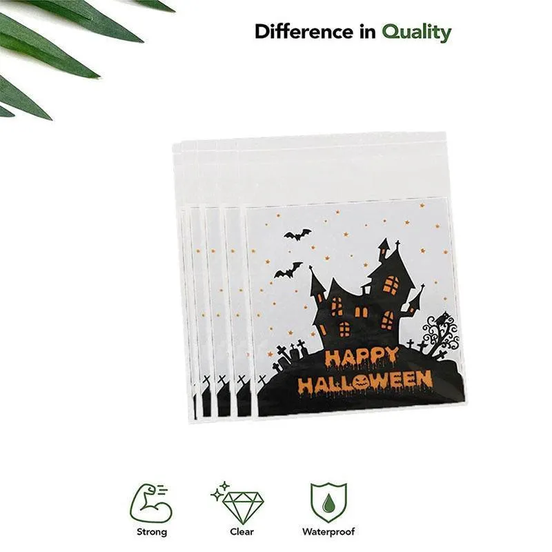 Candy Packaging Bags 100PCS 4Colours Plastic