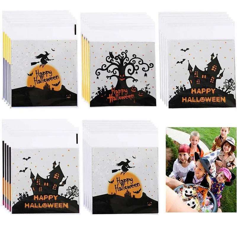 Candy Packaging Bags 100PCS 4Colours Plastic
