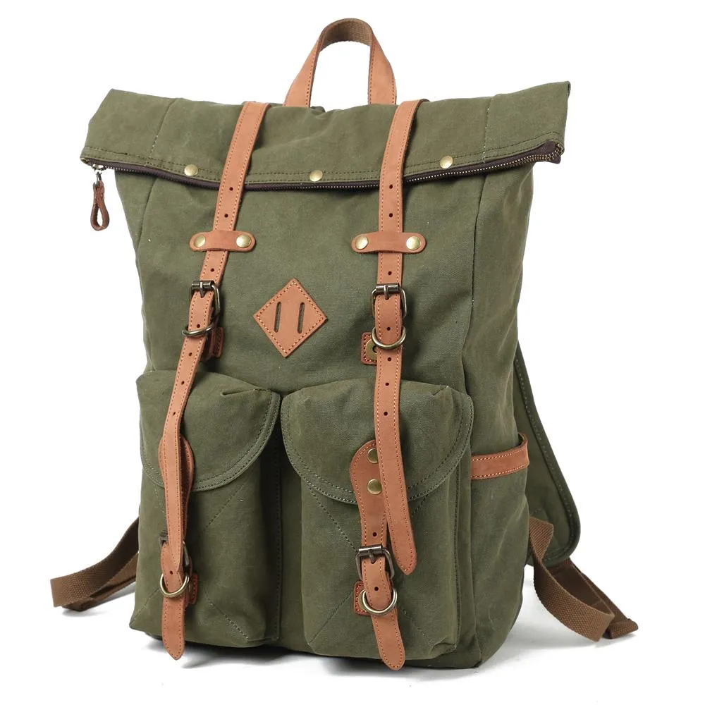 Canvas Laptop Rucksack | SVALBARD