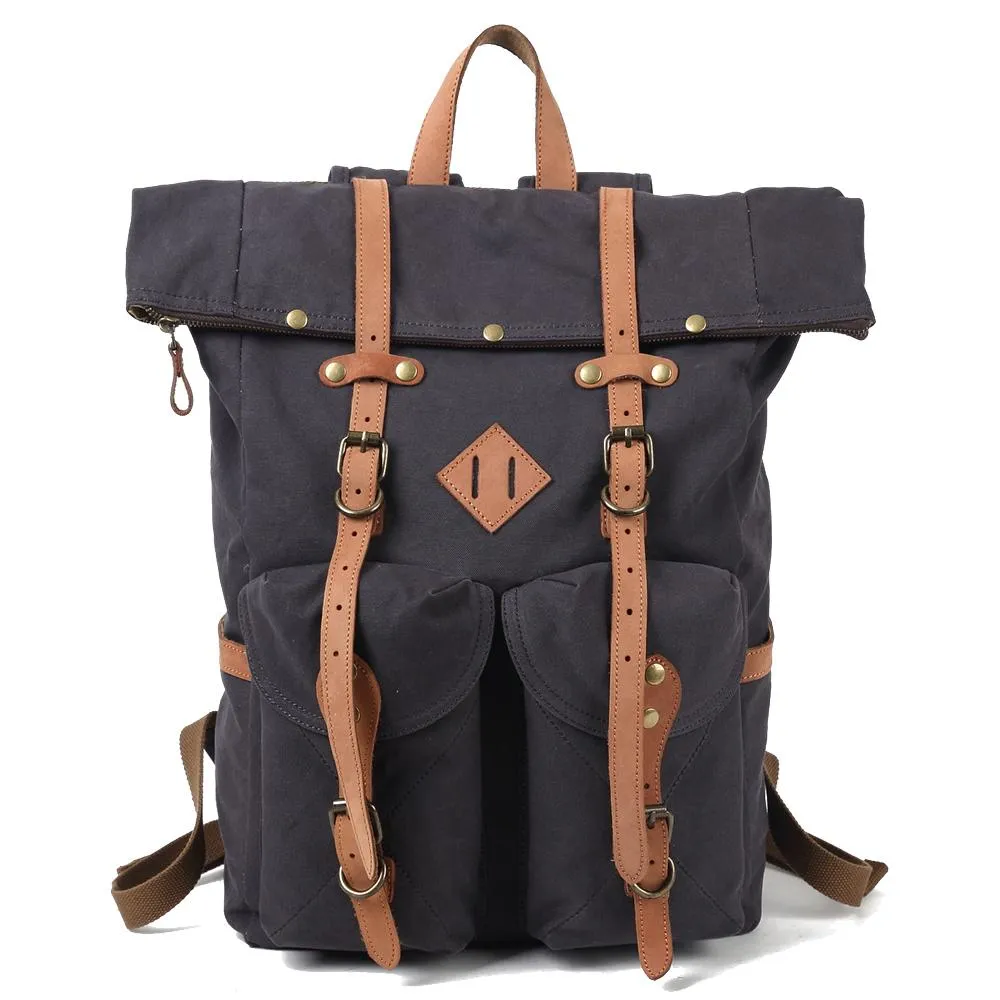 Canvas Laptop Rucksack | SVALBARD