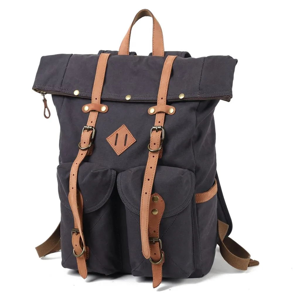 Canvas Laptop Rucksack | SVALBARD