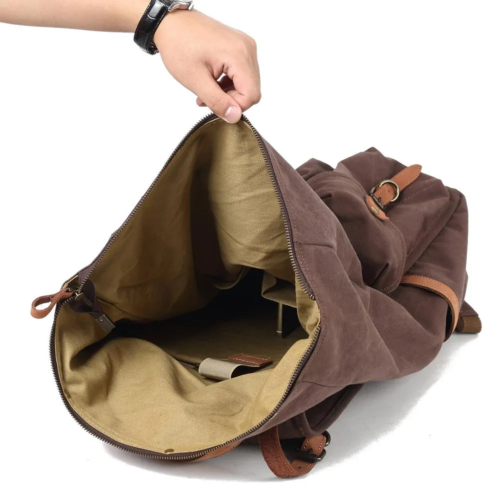 Canvas Laptop Rucksack | SVALBARD