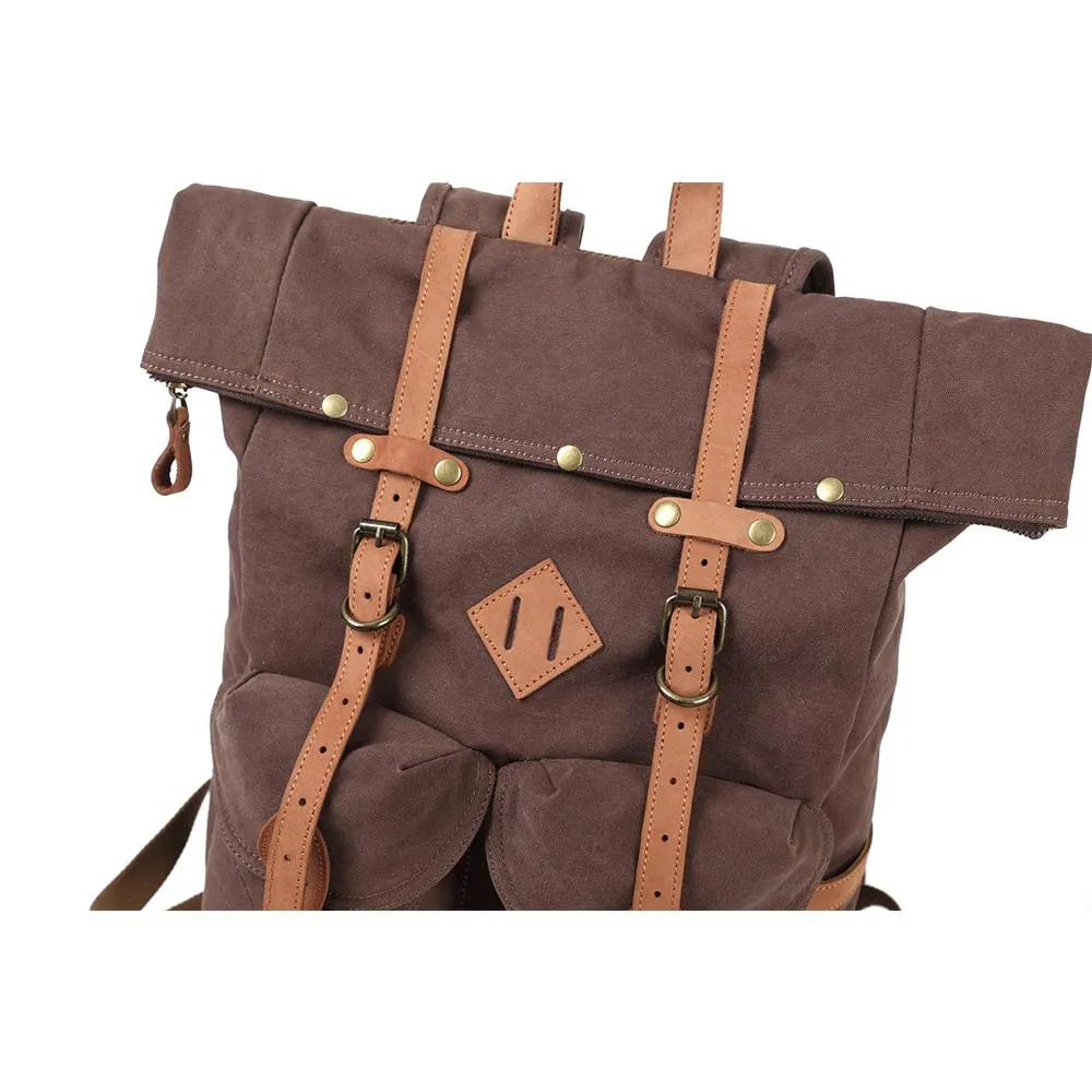 Canvas Laptop Rucksack | SVALBARD