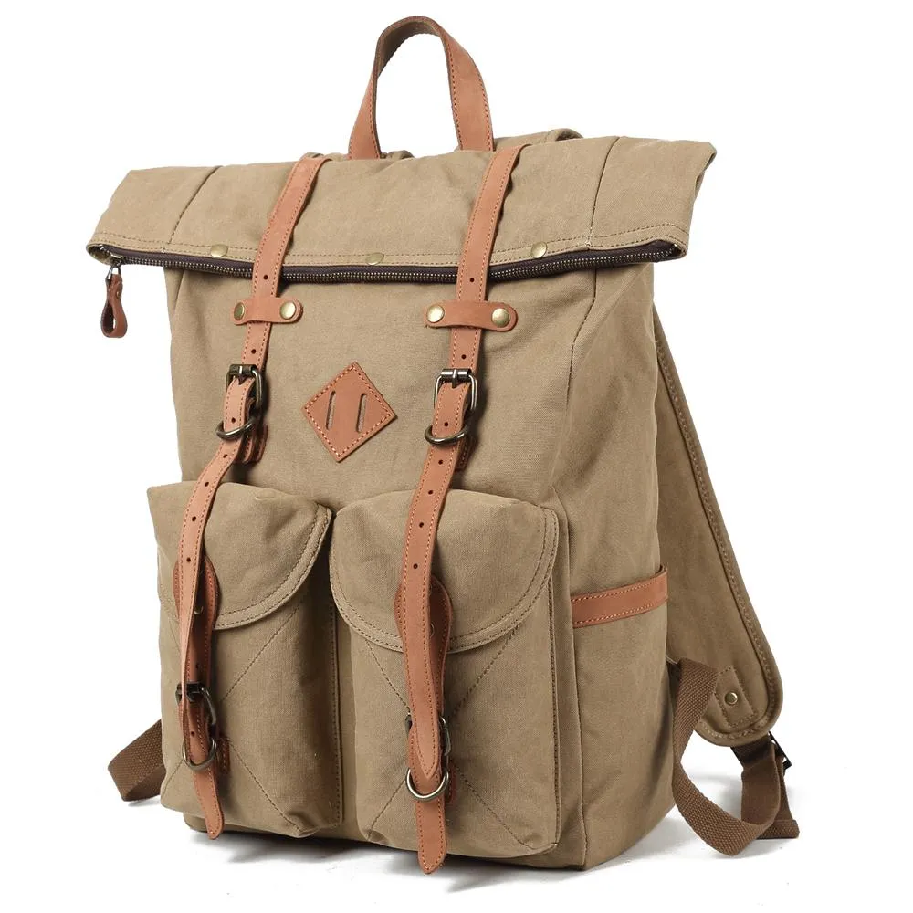 Canvas Laptop Rucksack | SVALBARD