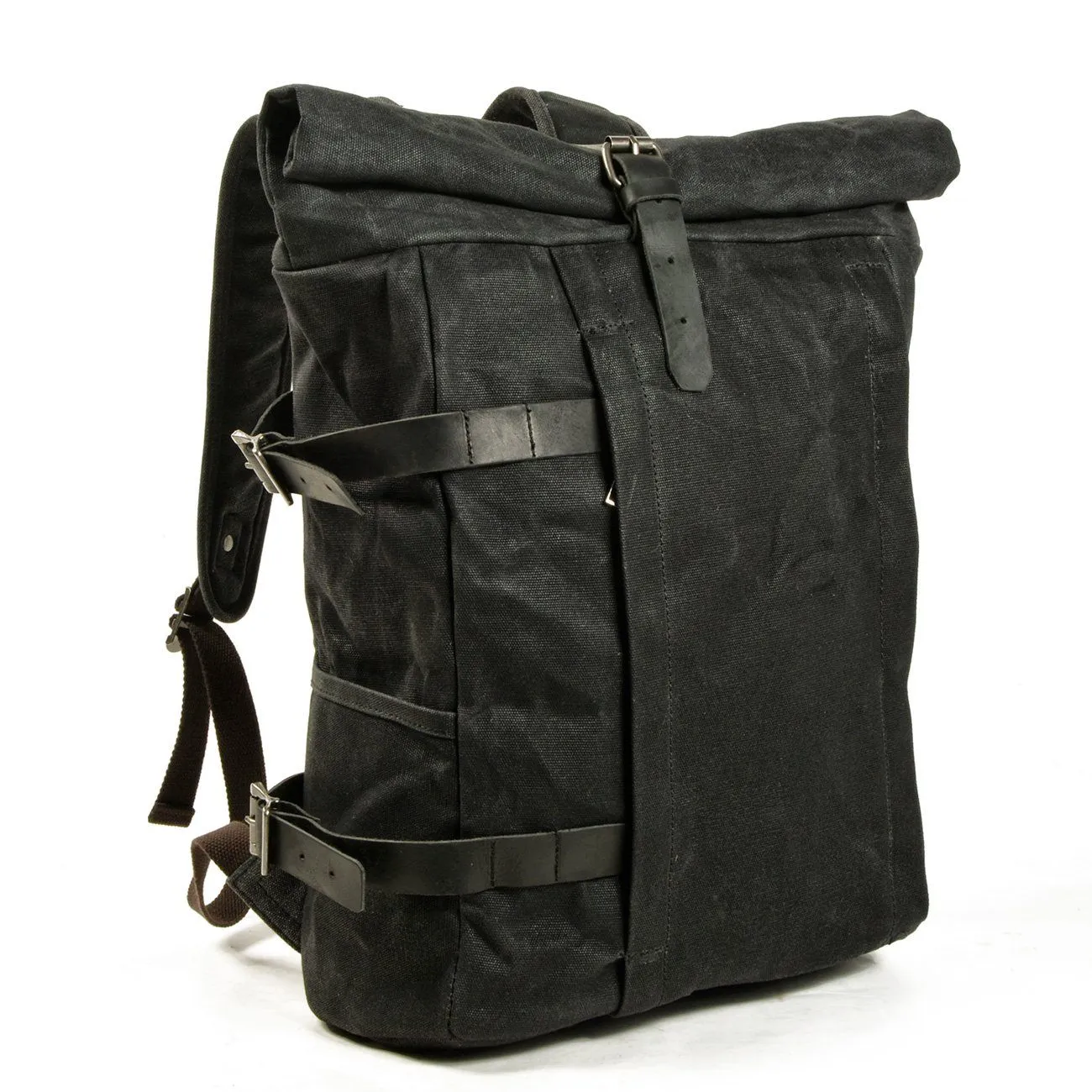 Canvas Motorradrucksack | GSTAAD