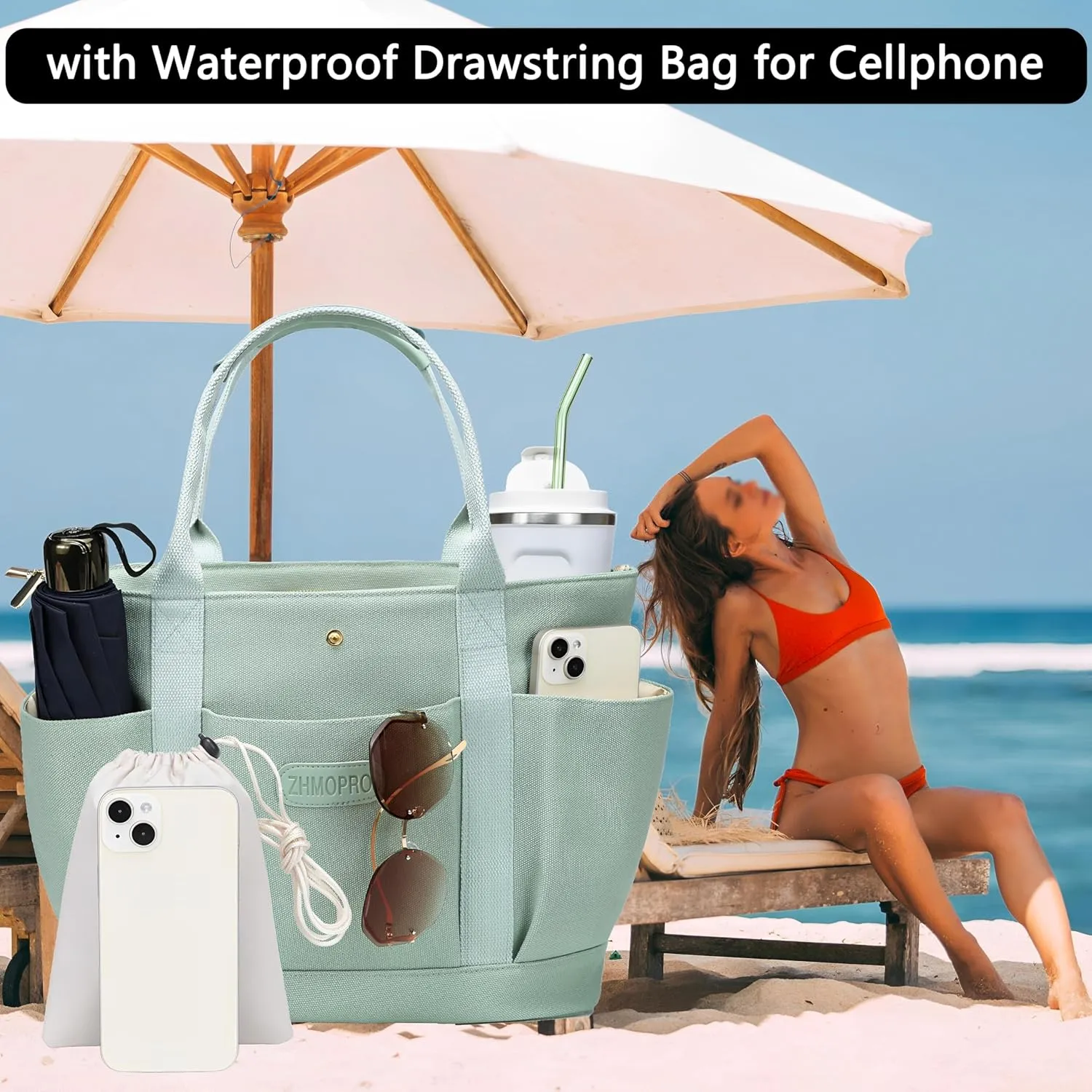 Canvas Tote Bag for Women,Womens Purse Handbags Totes Bags Work Laptop Book Gym for Travel Nurse College Gift