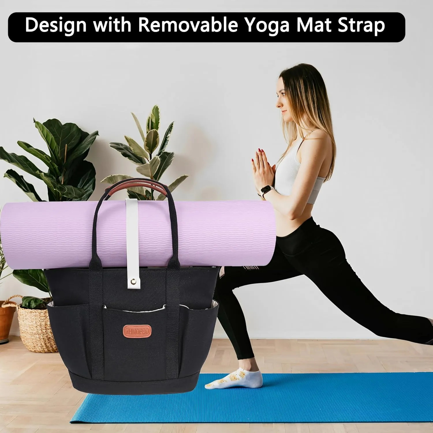 Canvas Tote Bag for Women,Womens Purse Handbags Totes Bags Work Laptop Book Gym for Travel Nurse College Gift