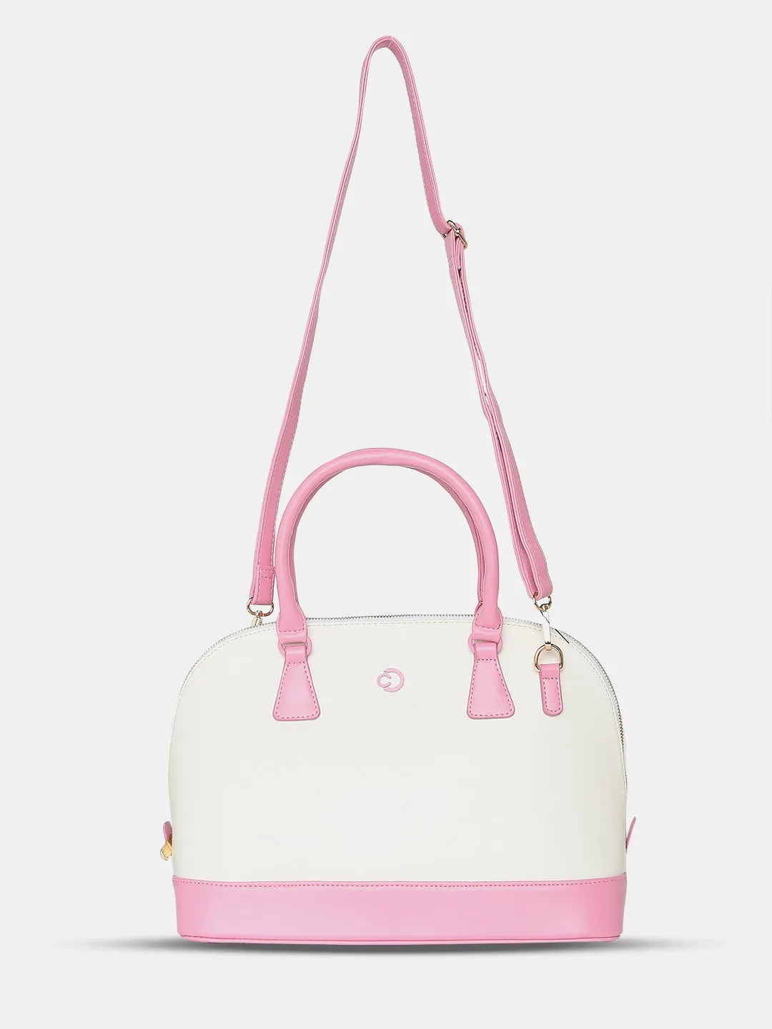 Caprese Aurora Medium Blue Satchel Bag