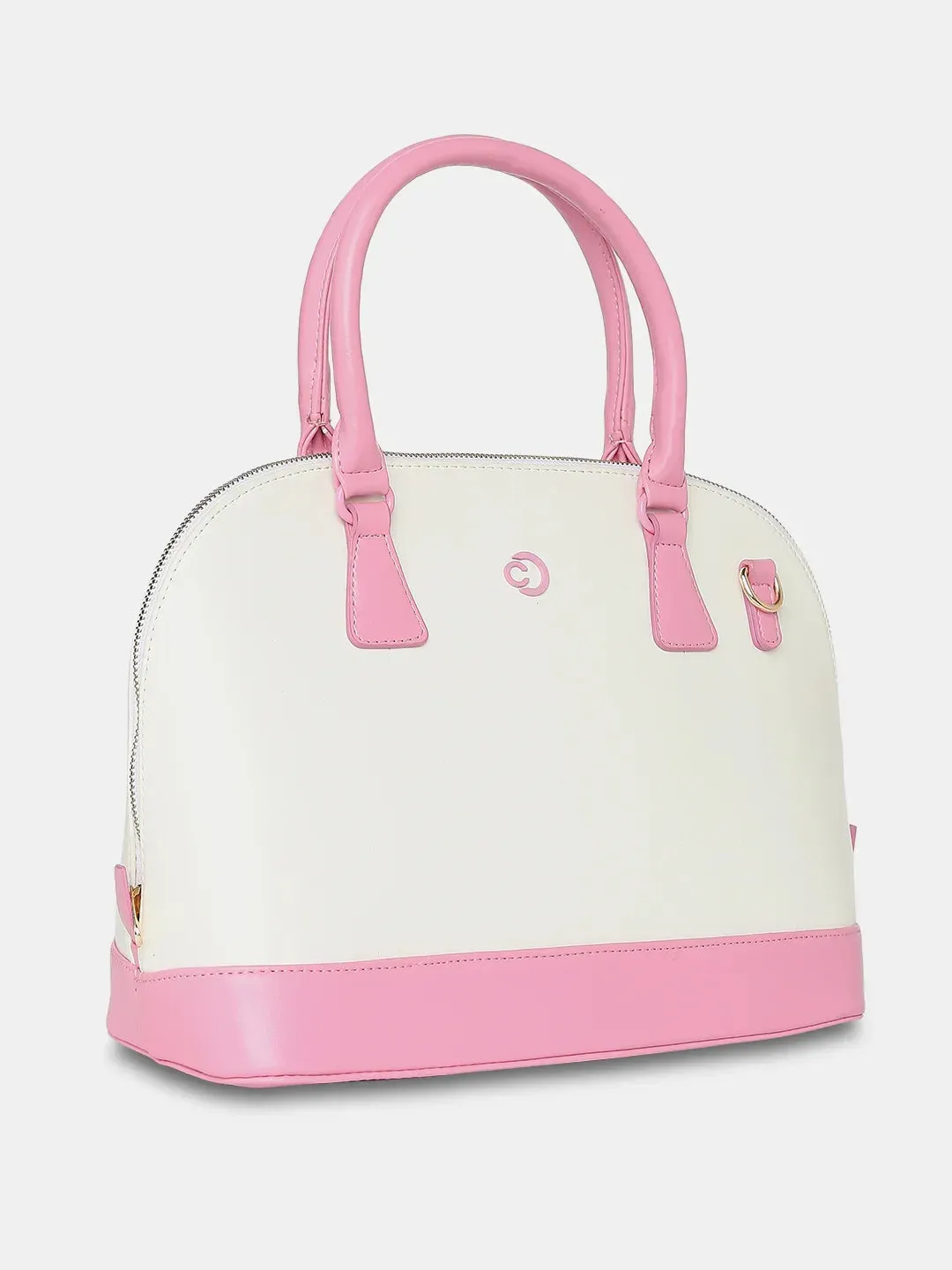 Caprese Aurora Medium Blue Satchel Bag