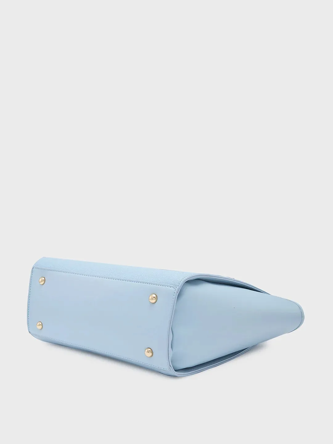 Caprese Brooklyn Large Blue Tote Bag