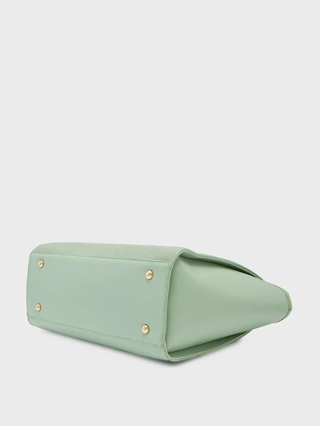 Caprese Brooklyn Large Green Tote Bag