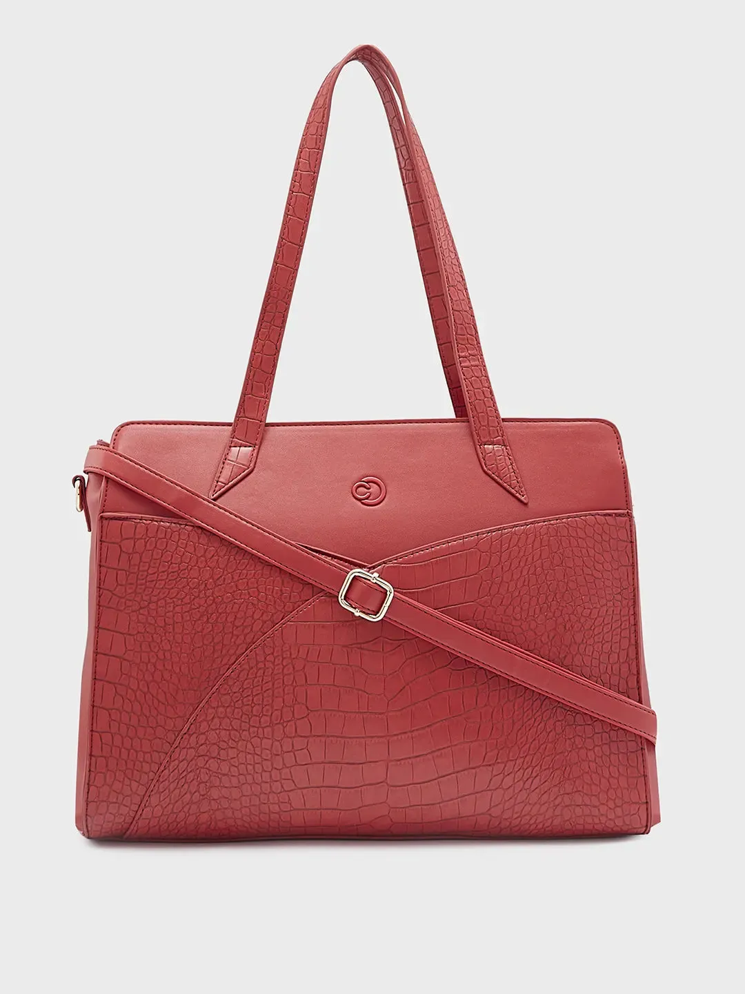 Caprese Cabo Satchel Large Red Laptop Bag