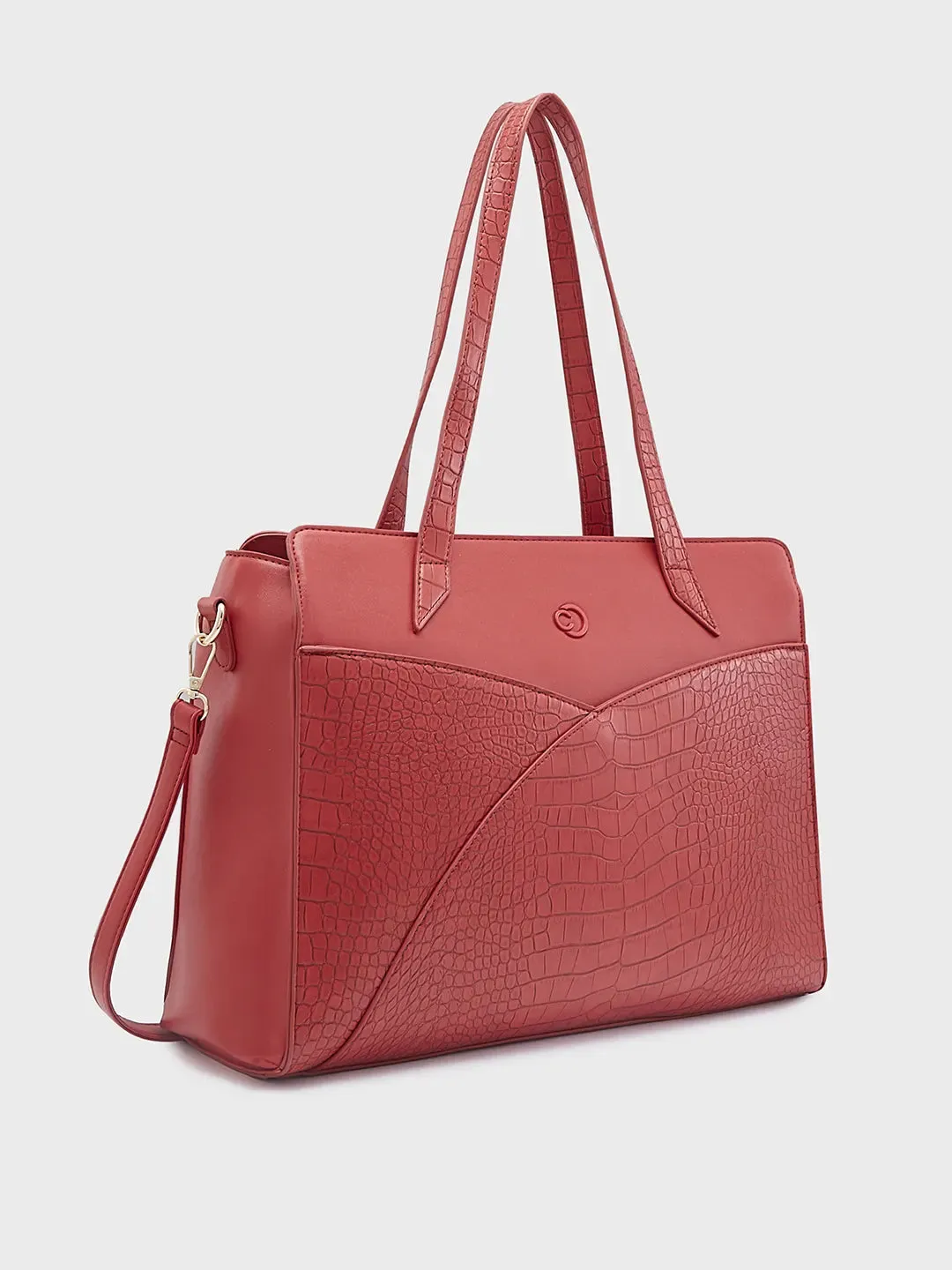 Caprese Cabo Satchel Large Red Laptop Bag